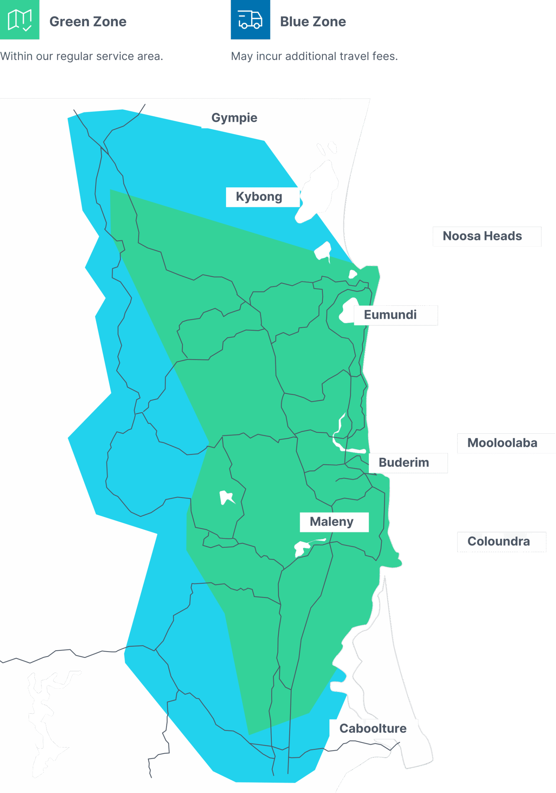 Service Area Map